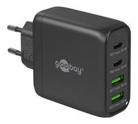 USB-C™ PD Multiport Fast Charger (68W), Black, 64817