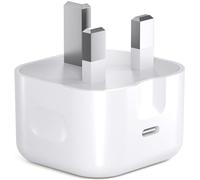 USB C Plug, 20W USB C Power Adapter UK Plug Fast Charge USB-C Charging Plug Type-C Wall Head Plug for iPhone 15/15 Plus/15 Pro/15 Pro Max, iPad Pro, New iPhone, S23 Ultra/S22/S21