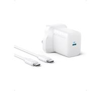 USB C Plug, 30W Anker 312 USB-C Charger with Compact Design, High-Speed Fast Charger for iPhone 15/14/13/12 Series, Galaxy S23, Pixelbook, iPad Pro,