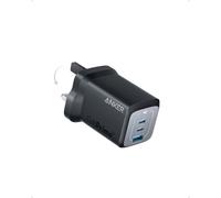USB C Plug, Anker GaN Wall Charger, 67W 3-Port Compact and Foldable Fa