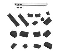 Usb C Plug Cover Silicone Anti Dust Protector 16Pcs Set | Laptop Port Dust Cover for Laptop Notebook Computer USB A C Ports Earphone Jack RJ45 External Memory Card Slot Dust