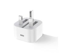 USB C Plug Fast Charge,20W Folding USB-C adapter for i Phone 16/15/14/13/12/11/X,iPad, AirPods Pro, Type C-Adapter Fast USB c Charger UK Adapter