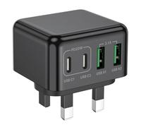 USB C Plug Fast Charger, 40W USB Type C Plug UK Charging USBC Plug for iPhone 16/16 Plus/16 Pro Max/15 Plus Pro/Pro Max/14 13 12 11,iPad Pro 11 12.9 Air, Samsung USB C Power Adapter PD 3.0