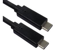 USB-C Plug to USB-C Plug USB 3.2 Gen 2 10Gbps Lead, 1.8m Black - NLMOB-901-2-BK