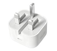 USB C Plug UK,20W Apple iPhone Charger Plug USBC Power Adapter Type C Fast Charge for iPhone 17 Pro Max 16e 16 Plus Pro Max 15 14 13 12 11 iPad 5th-10th A16 2025,Fold C Port Charging Head