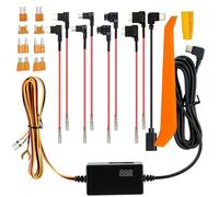 USB C Port Dash Cam Hardwire Kit, Mellbree Type-C USB Hard Wire Kit 12V-30V to 5V Hardwire Kit with Low Voltage Protection 3.2M Dash Cam Charger Power Cord for Dashcam GPS Power Supply Radar Detectors