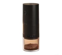 USB-C Portable Burr Coffee Grinder Adjustable Settings(Black Upgraded Version)