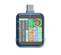 USB C Power Meter Tester 140W Touch Screen PD3.1 | 2.5D curved glass, intuitive touch control, supports PD3.1 for qc3.0, 140W for max power, real-time data