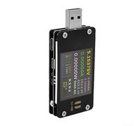 USB C Power Meter U18 6.5A Current Voltage Tester for PD for qc2.0 for qc3.0 Protocols with Large TFT Display and Cable Resistance Check