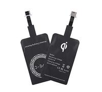USB C Qi Wireless Charger, Qi Receiver USB C, Type C Wireless Charger Receiver for A51/A20E/A20, Pixel 2 and Other Type C Cell Phone (type-c)