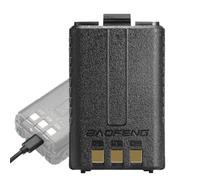 [USB-C Rechargeable] BAOFENG BL-5 1800mAh Battery for UV-5R Series, Type-C Charging Port, Compatible with UV-5R 8W/UV-5R+ Plus/GT-5R/GT-5R PRO/UV-5RA/UV-5RTP/UV-5RX3/BF-F8HP/UV-5G & Pro Two Way Radio
