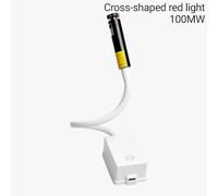 USB C Rechargeable Laser Guide Light Magnetic Base Silicone Hose 3 Interchangeable Dot Cross Heads For Tailoring Projection Positioning stitch machines large light laser lights projection sewi