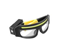 USB-C Rechargeable Safety Glasses With Built-in Light - 5 Mode LED Work Goggles For Night Cycling, Motor Riding, Welding & Outdoor Adventure High Visibility Goggles