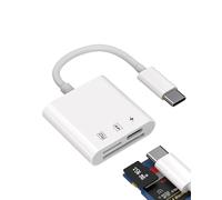USB C SD Card Reader Micro SD Slot 3in1 Charger for Apple for MacBook for iPhone 15 Pro Max for iPad compatible with Samsung Hub Docking Station PC Computer Accessories Data Transfer Memory Card Dock