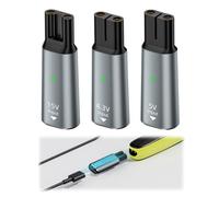 USB-C Shaver Adapter 5V 3 Pack Charging Converter, USB-C Shaver Charger, Compatible with Philips Norelco Oneblade HQ850 QP2834 QP4530, 5V for Phillips Charger Converter
