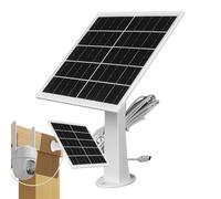 USB C Solar Panel, Waterproof Type C Panels for Cameras - Fast Charging for Batteries Outdoor Hiking Travel Work Remote Car Trips Camping