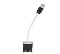 USB C Sound Card Adapter, Lightweight and Portable Type C Microphone