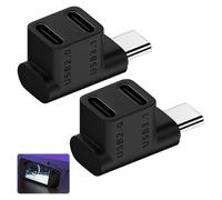 USB C Splitter, 2Pcs USB C Splitter 2 Port, USBC Sp litter, 2-in-1 USB Type C S plitter Support 100W Fast Charge, USB3.1 (10Gbps) Data Transfer and 4K (60Hz) Resolution for Steam, Phone, Laptop