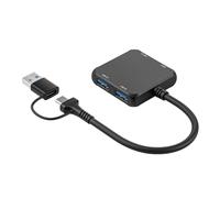 USB C Splitter 4 In 1 USB C/USB Adapter Docking Station With 2xUSB2.0+1xUSB3.0+1xType C Adapter Laptops Dock For Laptop