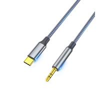 USB C to 3.5mm Audio Aux Jack Cable, USB Type C to 3.5mm Male Headphone Car Stereo Cord Compatible with Samsung Galaxy S21 S20, Ultra Note 20, iPad Pro, Huawei (1.2M