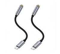 USB C to 3.5mm Headphone Jack Adapter for Samsung Galaxy A16 A17 A35 A37 A56 5G S23 S24 S25 S26 Ultra, Google Pixel 10a/Pro 9a 8, Motorola razr, iPhone, iPad Air, iPad Pro, 2 Pack