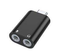 USB C to 3.5mm Headphone Splitter Double Headphone Port Converter Type C to 3.5mm Female Splitter for Type C Phone