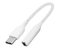 USB-C to 3.5mm Jack Audio Adapter Samsung White Compact Quality Sound