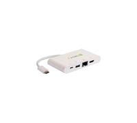 USB-C to 4K HDMI Adapter, Gigabit RJ45, USB-A IADAP USB31-DOCK1
