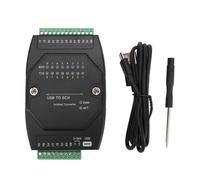 USB C to 8 Channel RS485 Converter, Isolated USB to RS485 Adapter with 1200bps-921600bps Speed, 5-1200m Transfer Range, for Industrial Automation PLC SCADA Systems