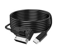 USB-C to AMI MMI Aux Adapter Cable for Apple iPhone 15/16, Apple MFi Certified Car Audio Dongle Compatible with Audi A3/A4/A5/A6/A7/A8/S4/S6/S8/Q5/Q7/R8/TT 2011-2016, VW CC Magotan (6 FT)
