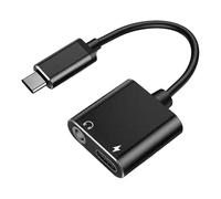 USB C to Aux Audio Dongle - Headphone Adapter for USB C Devices | Fast Charging Cord and Compact Charger for Tablets Suitable for All Ages, Perfect for Kids, Adults and Family Entertainment