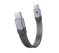 USB C to C 40Gbps High Speed Data Cable USB Fast Charging Cord Soft for FPC PD240W Laptop Tablet Pad