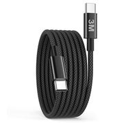 USB C to C Charger Cable 3M, 60W Long Type C to Type C Fast Charging Lead USBC Fast Charge Wire for Samsung Galaxy S26/S25/S24 Ultra/S23,Pixel 9,iPhone Air/17/16 Pro Max,Macbook Pro M3,iPad Pro 2022