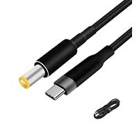 USB-C to DC Cable, 20V/5A 100W USB Type-C Male Input to DC 7.9 x 5.5mm Male Power Cables, PD Charge Cord, Laptop Power Supply Cord, Plug Extension Charge Cable for lenovo(1 Meters)