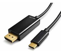 USB C to Display Port DP 1.8m Cable 4K@60Hz 2K@144Hz HDR, Thunderbolt 3/4 Compatible with MacBook Pro/Air iMac Dell XPS Lenovo Yoga Laptop to Display Port Monitor Cable (SEE LISTING FOR DEVICES)