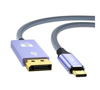 USB C To DisplayPort 1.4 Adapter Male To Male Connectors 8K@60Hz 4K@144Hz 2K@165Hz For Laptop Gaming Video Type C DisplayPort