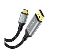 USB C To DisplayPort 2.1 Cable 16K@30Hz 8K@60Hz 40Gbps Thunderbolt 4/3 Type To DP Compatible For MacBook Pro/Air For Data Connection(3m(9.8ft))