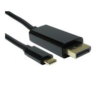 USB 3.1 Type C to DisplayPort Lead UHD 4K 60Hz Adapter Cable 1m/2m/3m/5m Black