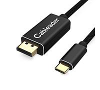 USB C to Displayport cable1.8M,Thunderbolt 3 to dp 4K@60HZ 2K@144HZ，USB-C to DP Cable compatible for Macbook/Macbook pro/MacbookAir/iMac/Macmini/iPadpro/XPS etc.