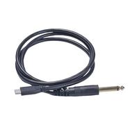 USB C to Double/Single 6.35mm Cable Type C Male to 1 / 4inch Male Connector for Music Enthusiasts Electric Guitar Wide Compatibility