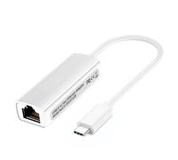 USB C to Ethernet Adapter RJ45 to USB-C LAN Network Adapter Type-C Ethernet LAN Network Connector for MacBook Pro Air RJ45 Connector for iPad iMac for iPhone 15 Pro Max for Dell XPS for Galaxy