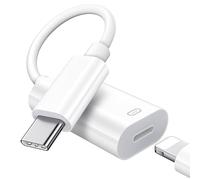 USB-C to for Lightning Adapter for iPhone 16 15 Pro Max Plus Pad 10,10W Fast Charging Data Sync USB C to Lightning Audio Adapter Type C Charging Cable Lead for iPad Pro S24 Ultra Air 4th 5th Mini 6