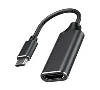 USB C to HDMI Adapter, 4K@60Hz Type C to HDMI Adapter Thunderbolt 3 4 Compatible with Video Audio Output for iPhone 16 15 MacBook Pro Air Surface Book Samsung Galaxy Huawei Mate 60 20 and More
