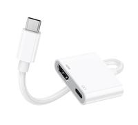USB C to HDMI Adapter, Type C to HDMI Adapter 4K HD Video & Audio Sync Screen Converter Compatible with iPhone 15/iPhone 15 Pro, iPad Pro, Samsung Galaxy S24, MacBook Pro/Air, Huawei P40/P30 etc.