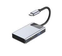 USB C to HDMI Adapter, USB_C Hub to 4K HDMI with 100W PD & USB 3.0 Port Multiport Digital AV Converter for MacBook, iPhone 15, Tablets, iPad Pro/air, Switch and More Devices