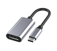 USB C to HDMI Adapter, USB Type-C to HDMI 4K Adapter, Compatible with iPhone 16/15, iPad Pro, MacBook Pro/Air, Surface Book, Microsoft, Samsung Galaxy and More