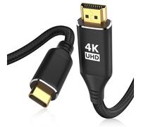 USB C to HDMI Cable 15Ft 4K@60Hz, High-Speed USB Type C to HDMI Cable for Home Office, [Thunderbolt 3 Compatible] for MacBook Pro/Air 2020, iPad Air 4, iPad Pro 2021, iMac, S20, XPS 15, and More