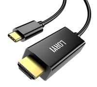 USB C to HDMI Cable 4K@60Hz, USB Type C to HDMI Cord for Home Office 6ft for Thunderbolt 3/4, MacBook Pro 2021, iPad Pro 2021, Galaxy S22/21, Dell XPS 13 and More(DP Alt Mode Required)