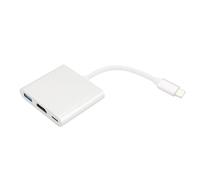 USB C to HDMI Multiport Adapter,3 in 1 USB C Hub with USB 3.0 Data Port,4K HDMI Port & PD Fast Charging for Laptop Phone Tablet