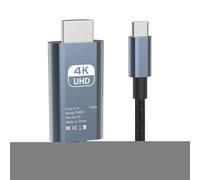 USB C To HDTV Adapter,USB C To HDTV Video Cable | 4K60Hz Converter Cord for Classroom Teaching Conference Room Presentations Home Entertainment Setup